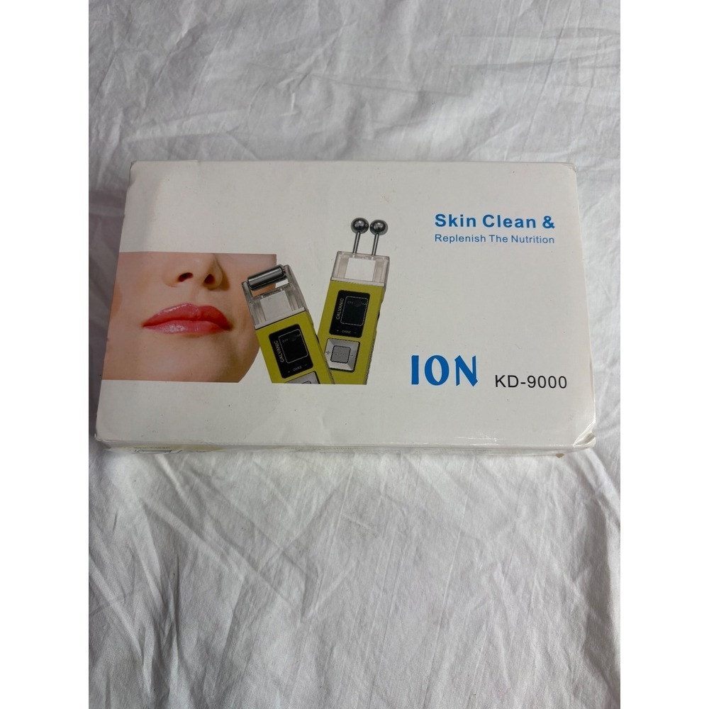 ION KD 9000 Skin Clean Replenish Nutrition Galvanic Device Facial Treatment Tool